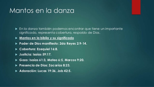 Danza en la biblia